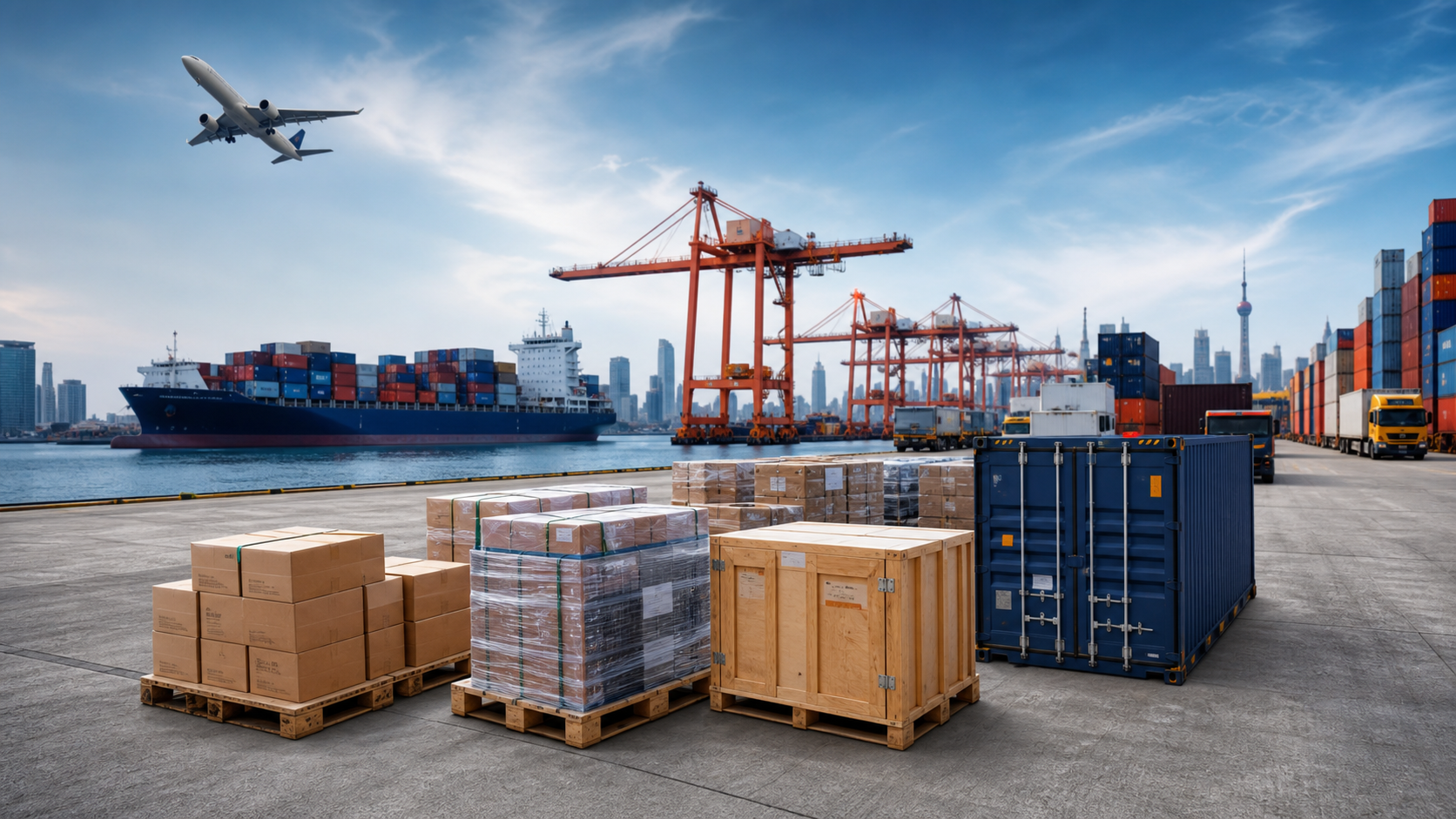 Import and export logistics